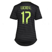 Real Madrid Lucas Vazquez #17 Fotballklær Tredjedrakt Dame 2022-23 Kortermet